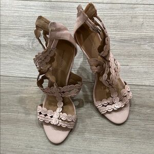 Banana Republic Blush Heeled Sandals